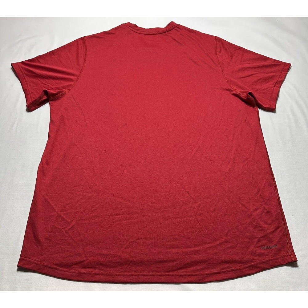 Indiana Hoosiers Hoops Adidas Shirt Mens XL Red Basketball Aeroready IU NCAA - Picture 4 of 8